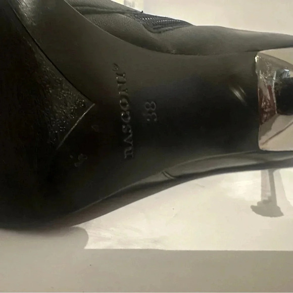 Over the knee Italian suede stiletto boots! With fur Size 38 - Picture 7 of 9